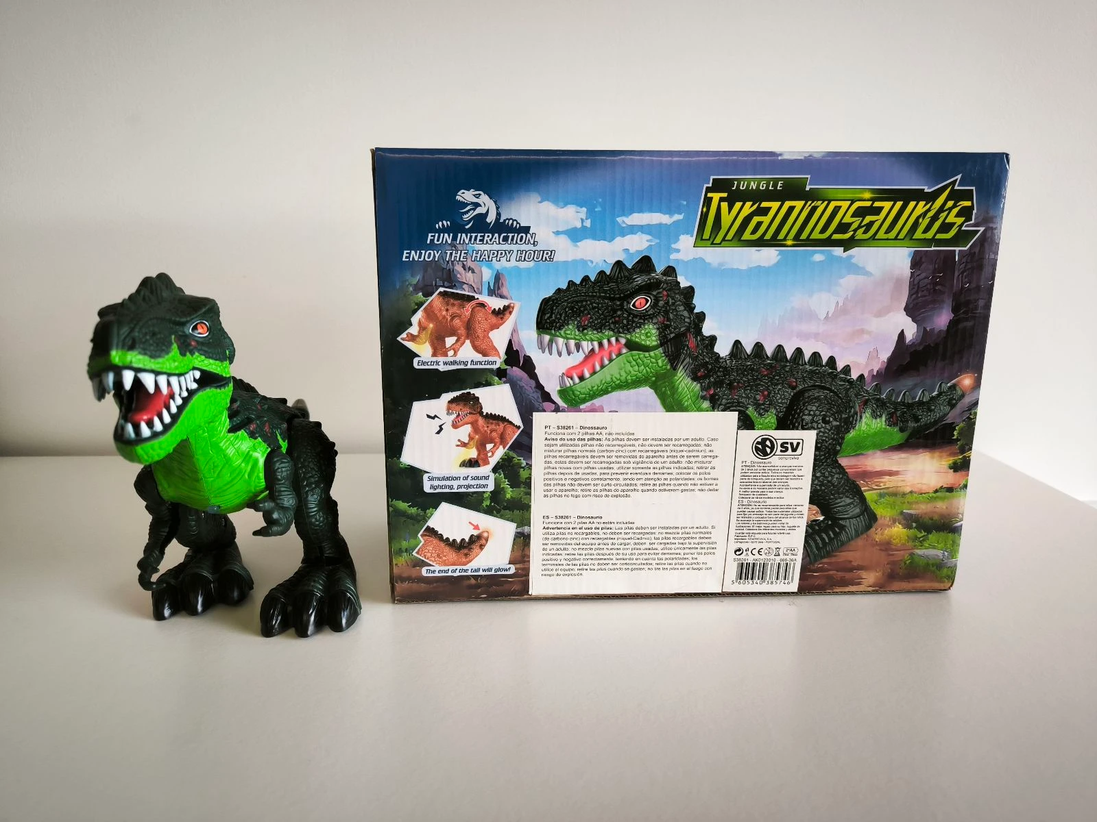 Dinosaurio Interactivo con Luz, Sonido y Movimiento – photo 9